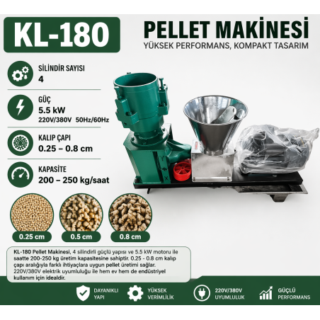 Pelet Yem Makinesi-KL180