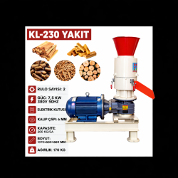 KL-230 Pelet Yakıt Makinesi
