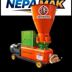 KL-200 Pelet Yem Makinesi - Elektrik Panolu